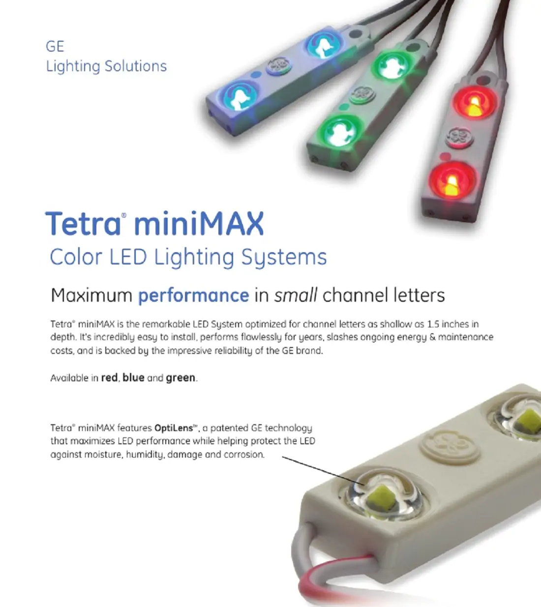 Flexible LED Tubing, GE Current GEXNFMC-1 Tetra Contour Flex